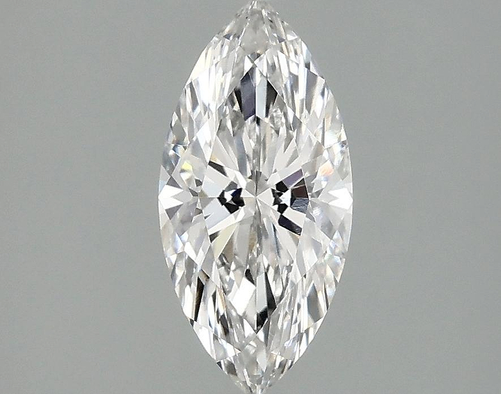 1.03 Carat Marquise Shaped Excellent Cut VVS2 IGI Certified Lab Grown Diamond