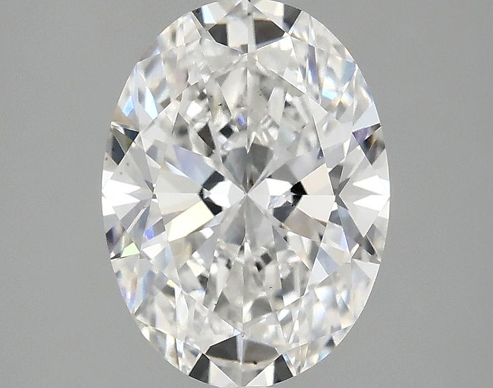 2.5 Carat Oval Shaped Excellent Cut VS2 IGI Certified Lab Grown Diamond