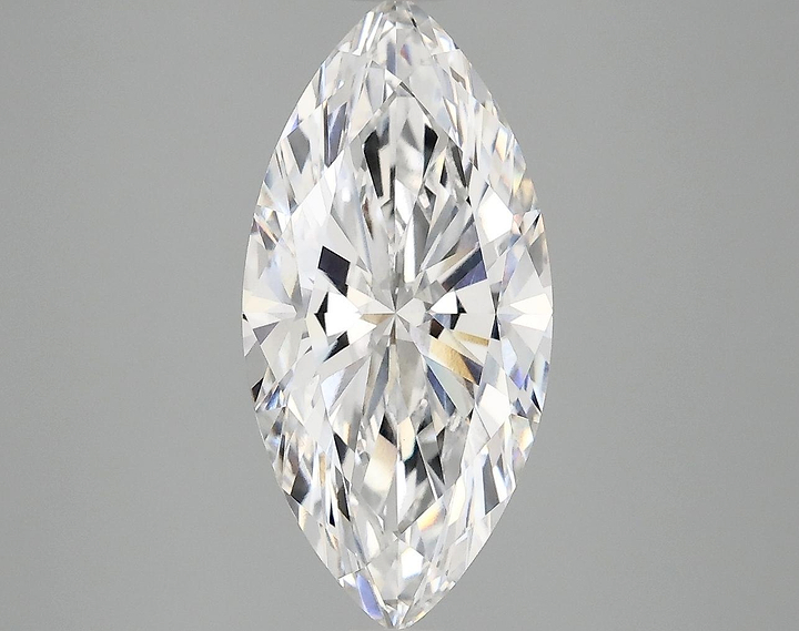 3.07 Carat Marquise Shaped Excellent Cut VS1 IGI Certified Lab Grown Diamond