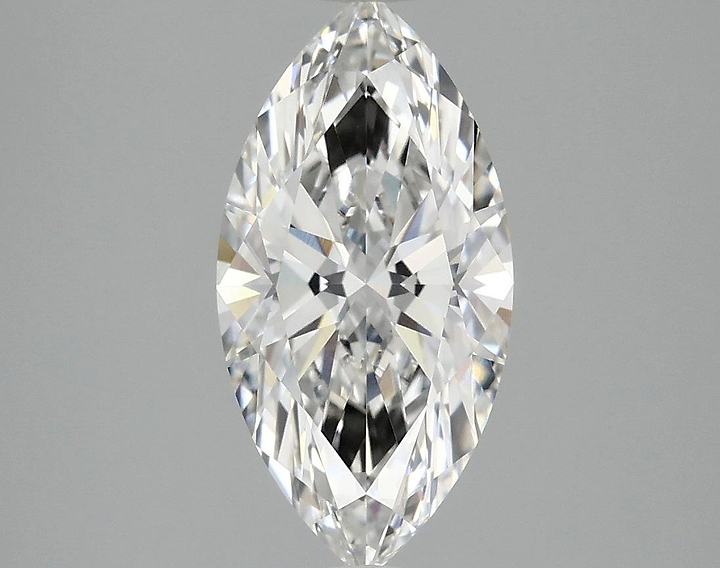 2.1 Carat Marquise Shaped Ideal Cut VVS1 IGI Certified Lab Grown Diamond