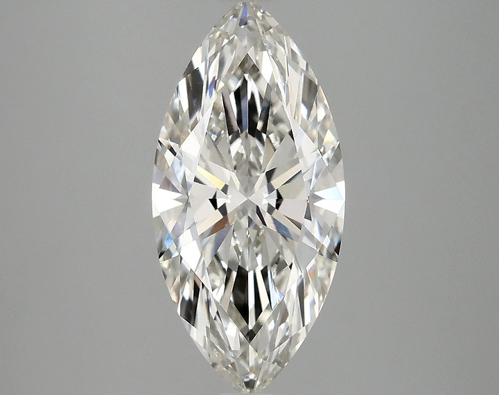 3.1 Carat Marquise Shaped Excellent Cut VVS2 IGI Certified Lab Grown Diamond