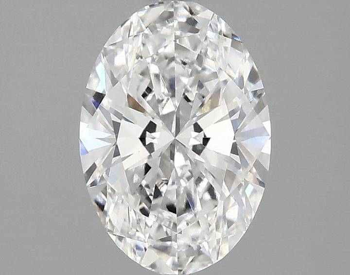 1.47 Carat Oval Shaped Ideal Cut VVS2 IGI Certified Lab Grown Diamond
