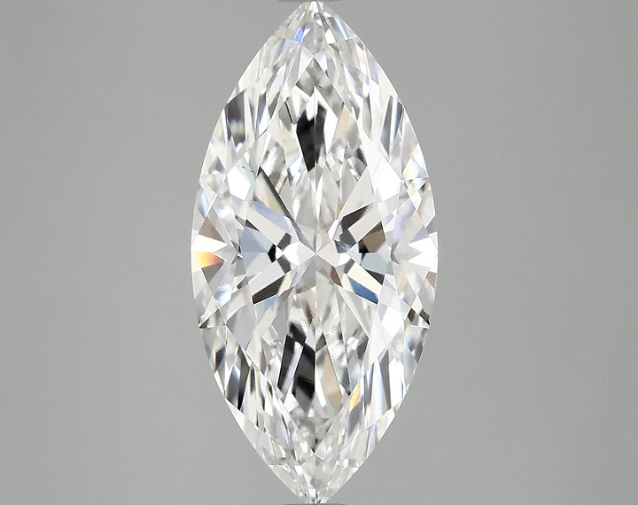 3.05 Carat Marquise Shaped Excellent Cut VS1 IGI Certified Lab Grown Diamond