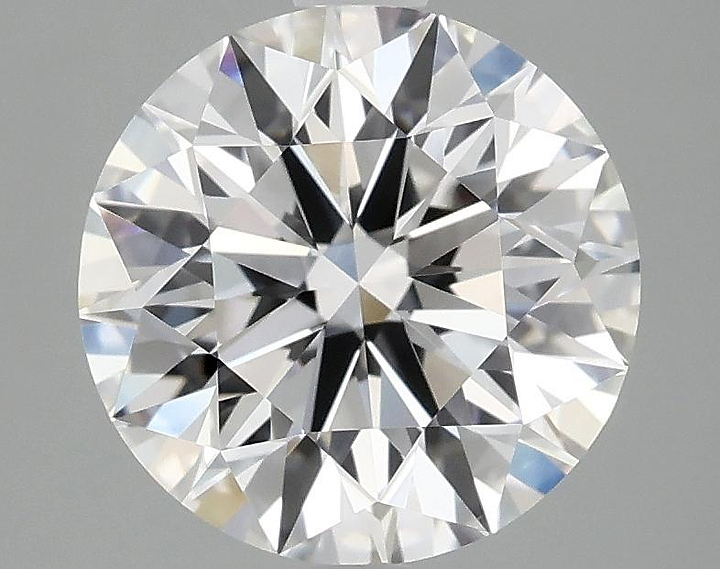 2.55 Carat Round Shaped Excellent Cut VVS2 IGI Certified Lab Grown Diamond