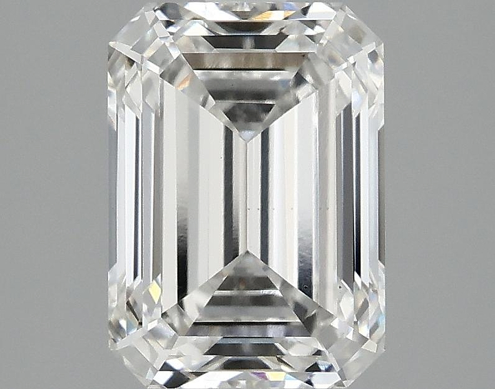 2.55 Carat Emerald Shaped Excellent Cut VS1 IGI Certified Lab Grown Diamond