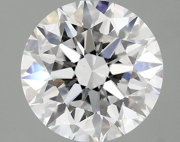 2.96 Carat Round Shaped Excellent Cut VS2 IGI Certified Lab Grown Diamond