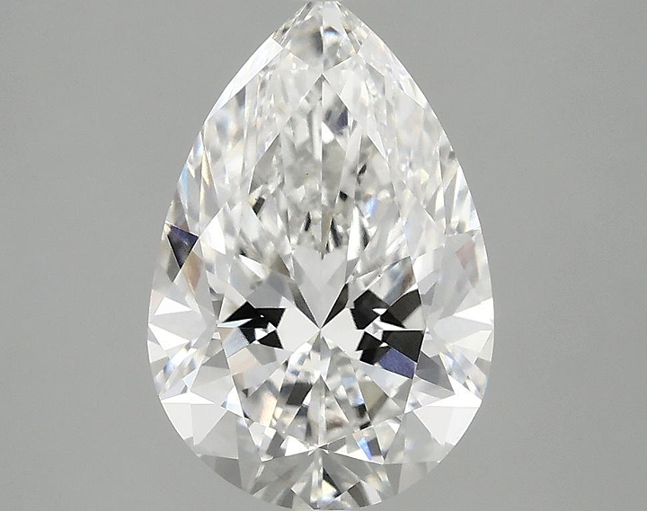 2.53 Carat Pear Shaped Excellent Cut VS1 IGI Certified Lab Grown Diamond