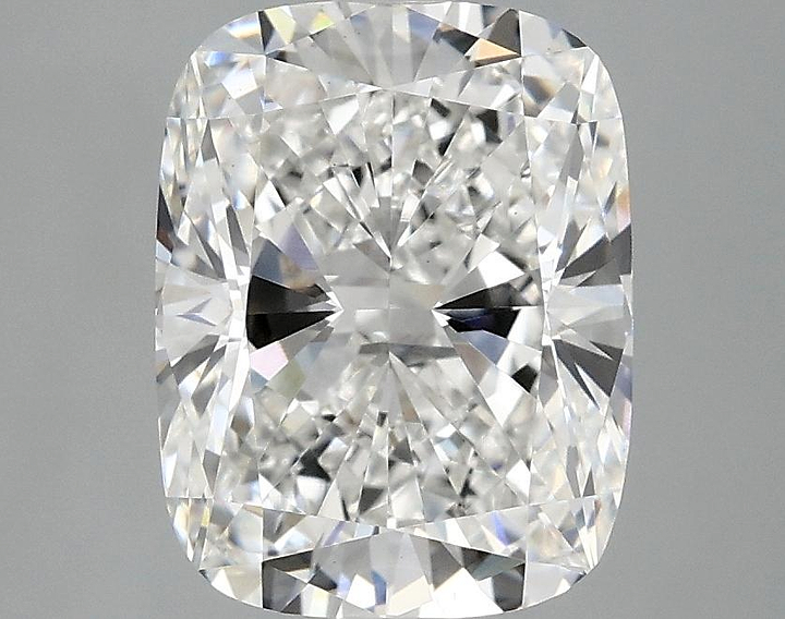3.08 Carat Cushion Shaped Excellent Cut VVS2 IGI Certified Lab Grown Diamond