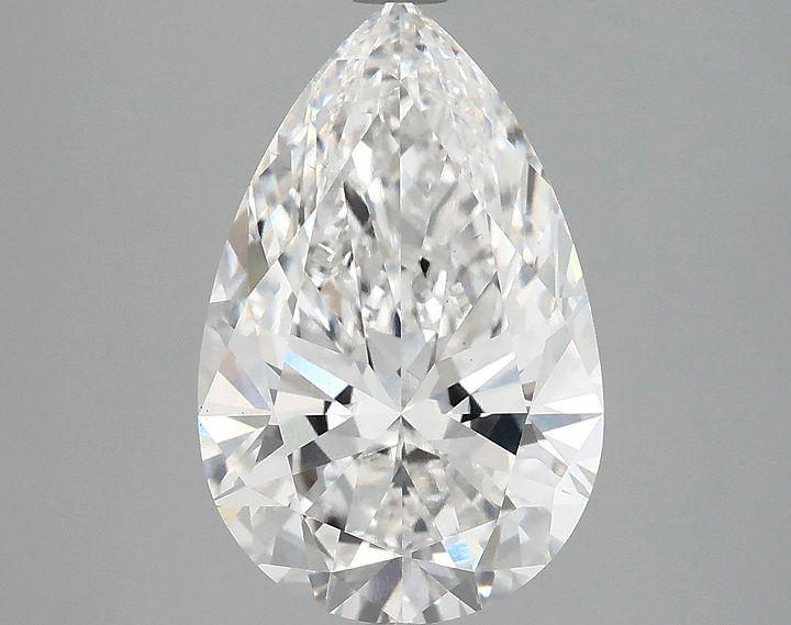 4.01 Carat Pear Shaped Ideal Cut VS1 IGI Certified Lab Grown Diamond
