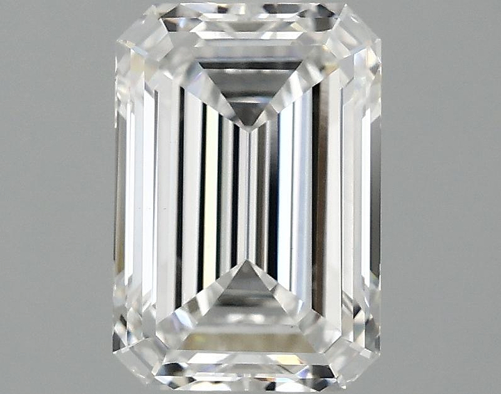 0.99 Carat Emerald Shaped Ideal Cut VS1 IGI Certified Lab Grown Diamond