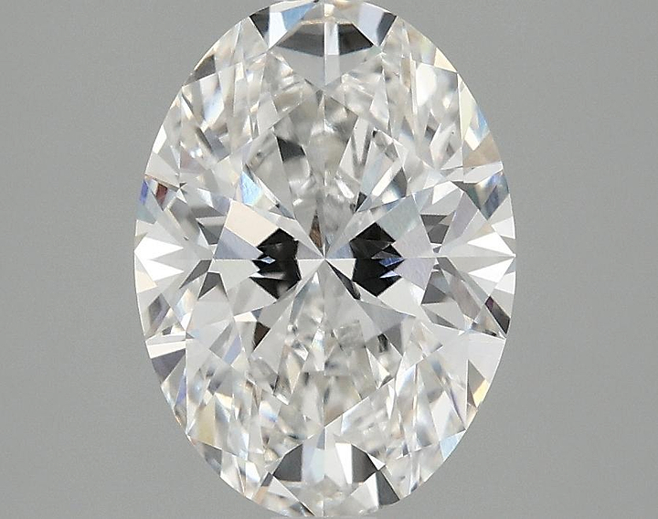2.51 Carat Oval Shaped Ideal Cut VVS2 IGI Certified Lab Grown Diamond