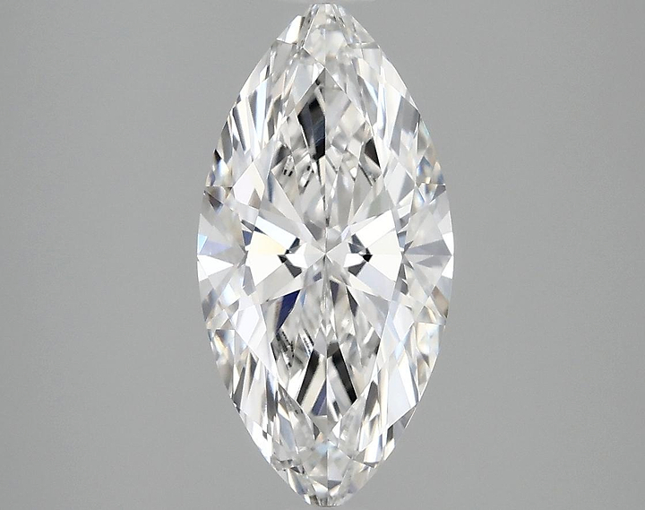 1.89 Carat Marquise Shaped Ideal Cut VVS2 IGI Certified Lab Grown Diamond