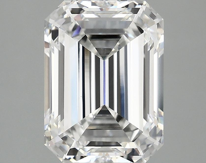 3.08 Carat Emerald Shaped Excellent Cut VS1 IGI Certified Lab Grown Diamond