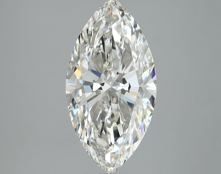 3.05 Carat Marquise Shaped Ideal Cut VS1 IGI Certified Lab Grown Diamond