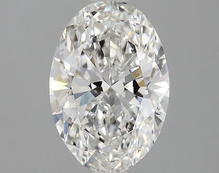 1.53 Carat Oval Shaped Ideal Cut VVS2 IGI Certified Lab Grown Diamond