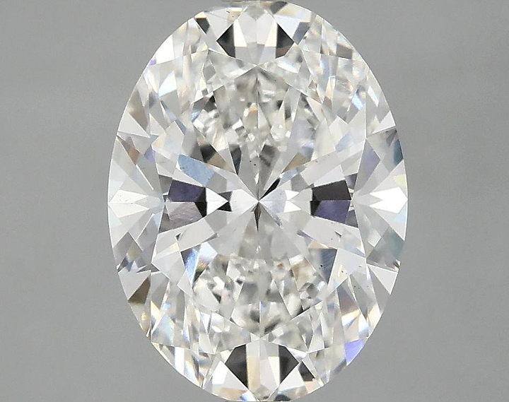 3.08 Carat Oval Shaped Excellent Cut VS2 IGI Certified Lab Grown Diamond