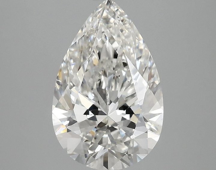 3.04 Carat Pear Shaped Ideal Cut VS1 IGI Certified Lab Grown Diamond