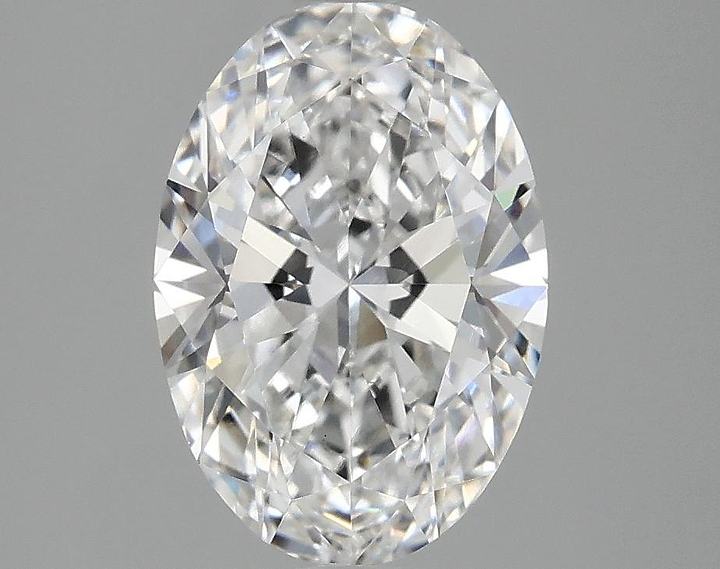2.03 Carat Oval Shaped Ideal Cut VVS2 IGI Certified Lab Grown Diamond