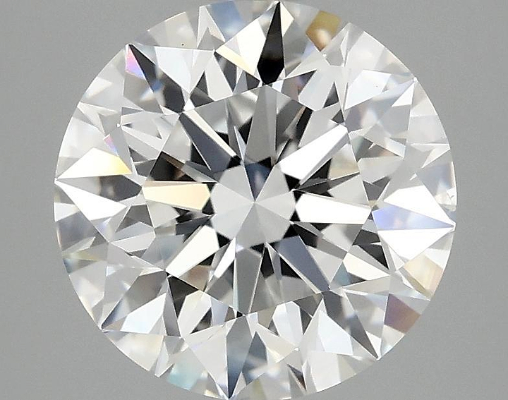 3.04 Carat Round Shaped Excellent Cut VS2 IGI Certified Lab Grown Diamond