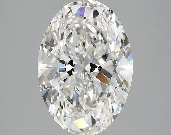 2.47 Carat Oval Shaped Ideal Cut VVS2 IGI Certified Lab Grown Diamond