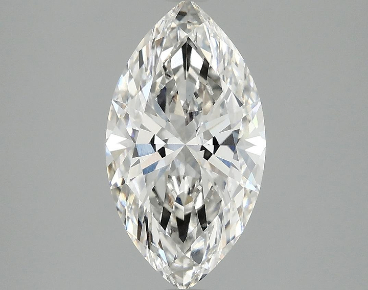 2.08 Carat Marquise Shaped Excellent Cut VVS2 IGI Certified Lab Grown Diamond