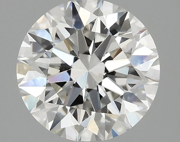 2.09 Carat Round Shaped Excellent Cut VVS2 IGI Certified Lab Grown Diamond