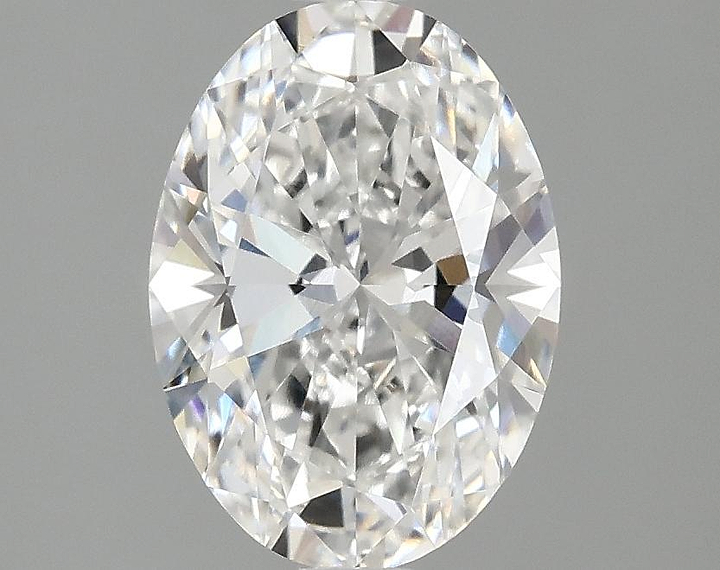 1.5 Carat Oval Shaped Ideal Cut VVS2 IGI Certified Lab Grown Diamond