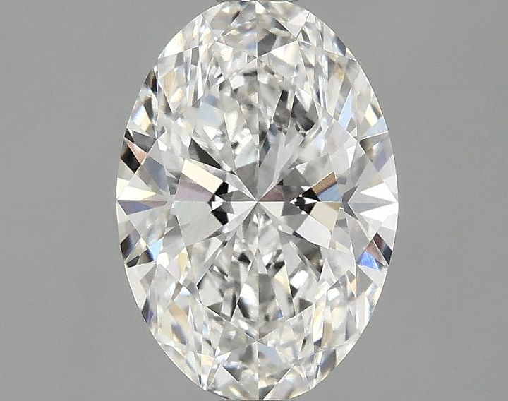 2.1 Carat Oval Shaped Ideal Cut VVS2 IGI Certified Lab Grown Diamond