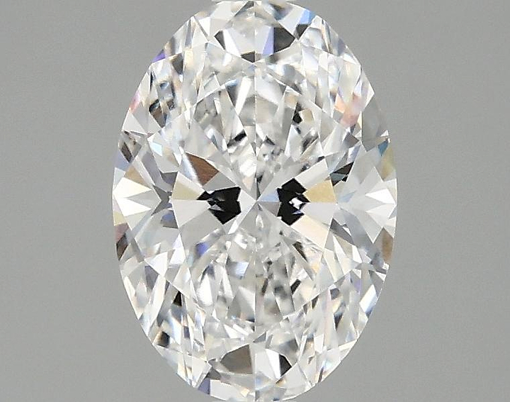 1.54 Carat Oval Shaped Ideal Cut VVS2 IGI Certified Lab Grown Diamond