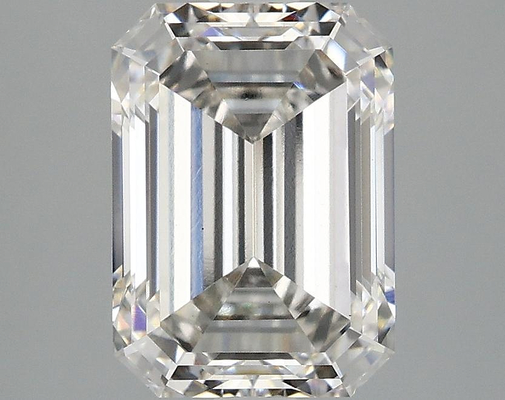 3.1 Carat Emerald Shaped Ideal Cut VS1 IGI Certified Lab Grown Diamond