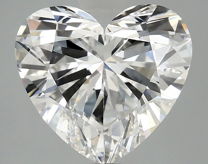 2.97 Carat Heart Shaped Ideal Cut VS1 IGI Certified Lab Grown Diamond
