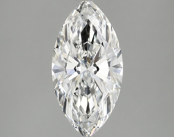 2.07 Carat Marquise Shaped Ideal Cut VVS2 IGI Certified Lab Grown Diamond