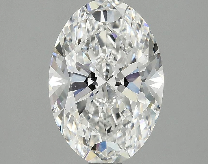 2.05 Carat Oval Shaped Ideal Cut VVS2 IGI Certified Lab Grown Diamond
