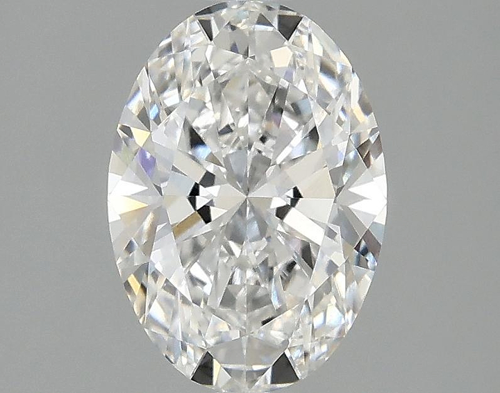 1.5 Carat Oval Shaped Ideal Cut VVS2 IGI Certified Lab Grown Diamond
