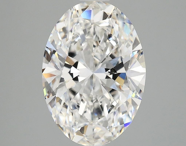 3.08 Carat Oval Shaped Ideal Cut VVS2 IGI Certified Lab Grown Diamond