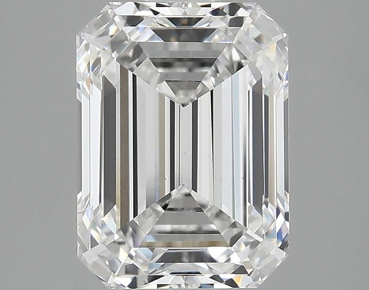 2.48 Carat Emerald Shaped Excellent Cut VS1 IGI Certified Lab Grown Diamond