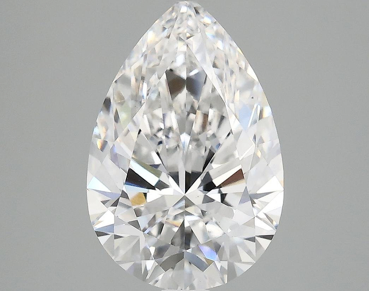 3.07 Carat Pear Shaped Excellent Cut VS1 IGI Certified Lab Grown Diamond