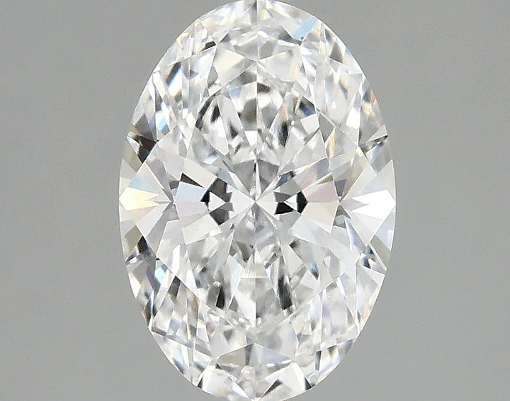 1.64 Carat Oval Shaped Ideal Cut VVS2 IGI Certified Lab Grown Diamond