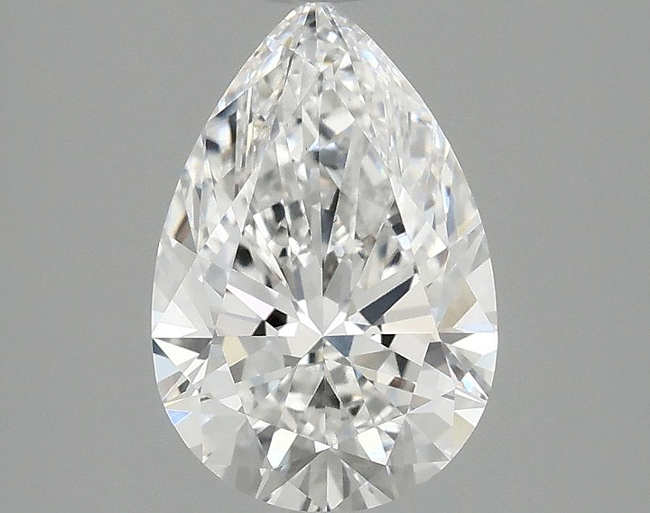 2.01 Carat Pear Shaped Excellent Cut VVS2 IGI Certified Lab Grown Diamond