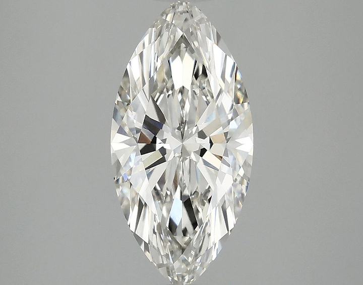 2.05 Carat Marquise Shaped Excellent Cut VVS2 IGI Certified Lab Grown Diamond