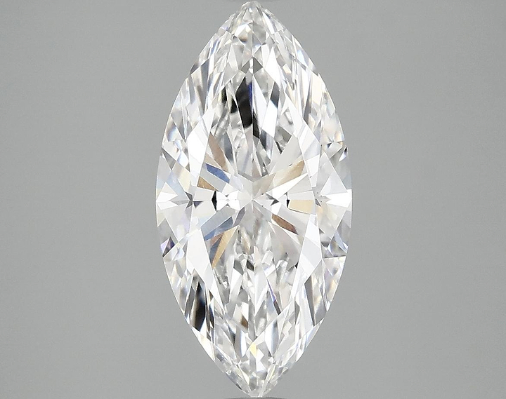 2.09 Carat Marquise Shaped Excellent Cut VS1 IGI Certified Lab Grown Diamond