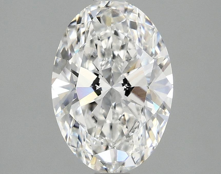 2.05 Carat Oval Shaped Ideal Cut VVS2 IGI Certified Lab Grown Diamond