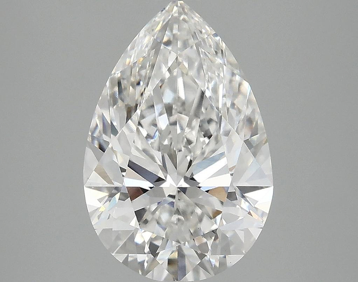 3.02 Carat Pear Shaped Excellent Cut VS1 IGI Certified Lab Grown Diamond