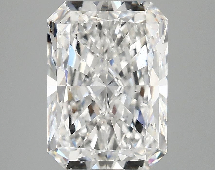 3.08 Carat Radiant Shaped Ideal Cut SI1 IGI Certified Lab Grown Diamond