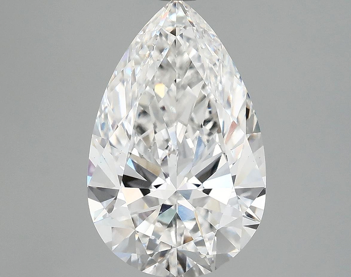 4.01 Carat Pear Shaped Ideal Cut VS1 IGI Certified Lab Grown Diamond