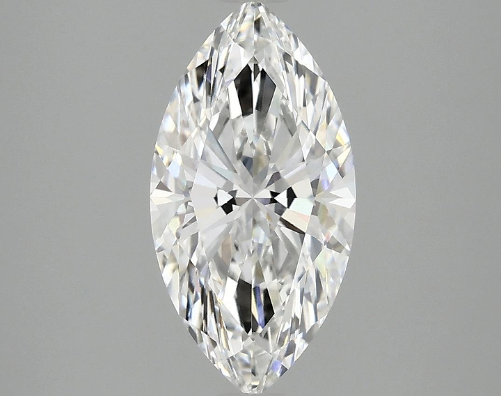 2.08 Carat Marquise Shaped Ideal Cut VVS2 IGI Certified Lab Grown Diamond