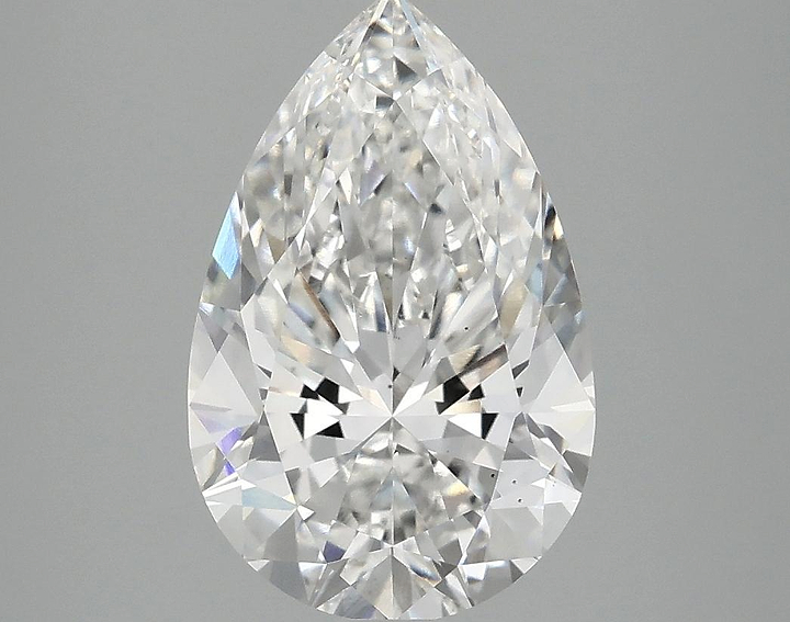 3.03 Carat Pear Shaped Ideal Cut VS1 IGI Certified Lab Grown Diamond