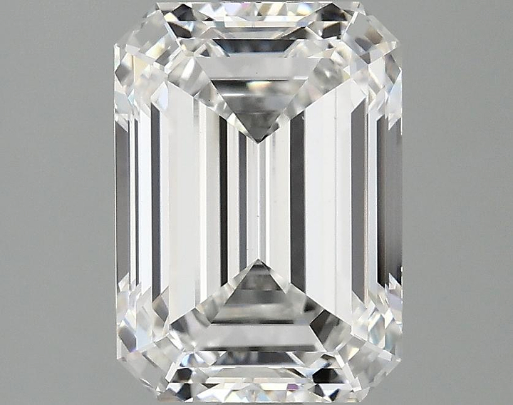 3.03 Carat Emerald Shaped Excellent Cut VS1 IGI Certified Lab Grown Diamond