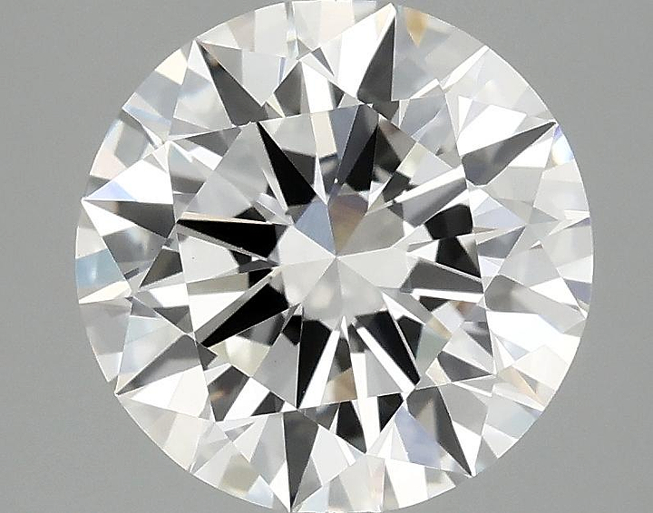 2.92 Carat Round Shaped Excellent Cut VVS2 IGI Certified Lab Grown Diamond