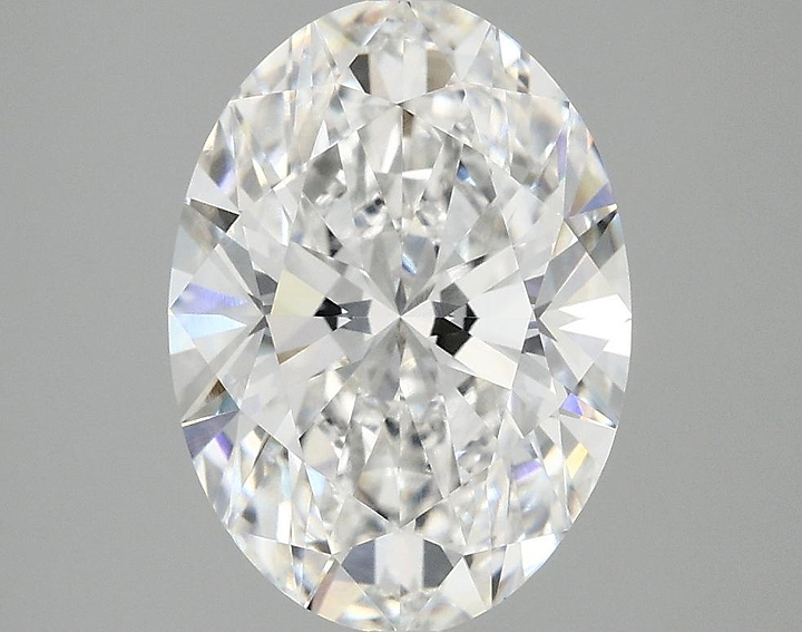 3.04 Carat Oval Shaped Excellent Cut VVS2 IGI Certified Lab Grown Diamond